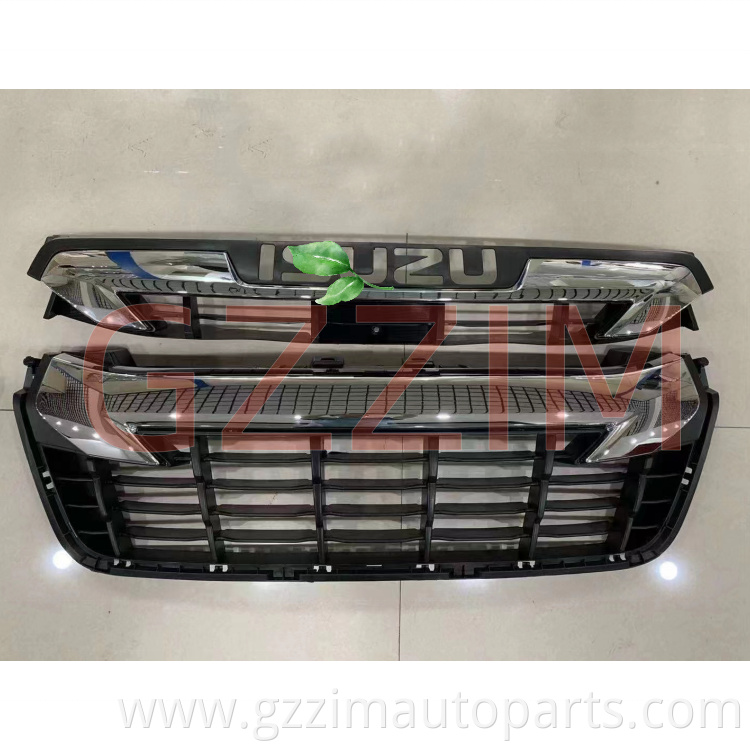 Auto Parts Car Grille ABS Plastic Chromed Front Grille For 4x4 Dmax 2022